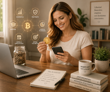 Criptomonedas para mujeres: cómo invertir con criterio y sin riesgos innecesarios