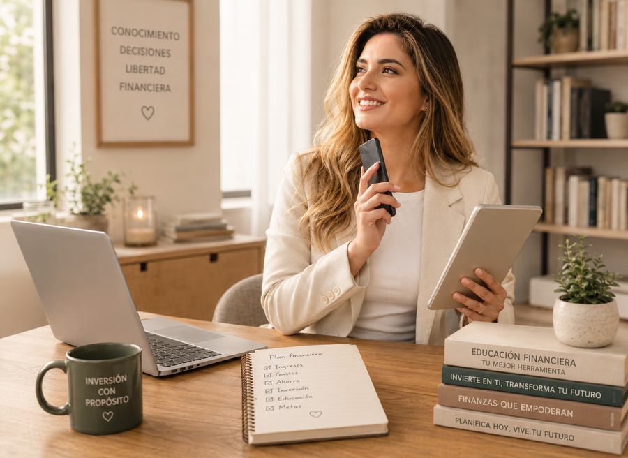 Educación financiera para mujeres latinas: la guía completa para mejorar tu vida económica en 2026