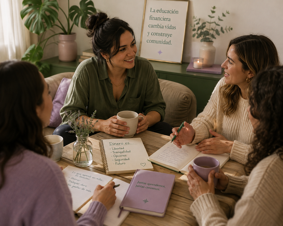 El papel de la comunidad en la educación financiera femenina