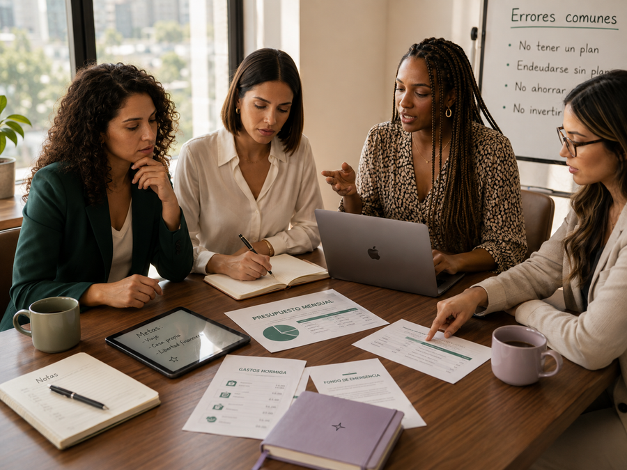 Errores financieros comunes que cometen las mujeres y cómo evitarlos