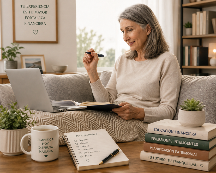 Finanzas para mujeres mayores de 40: Estrategias clave para asegurar tu futuro económico