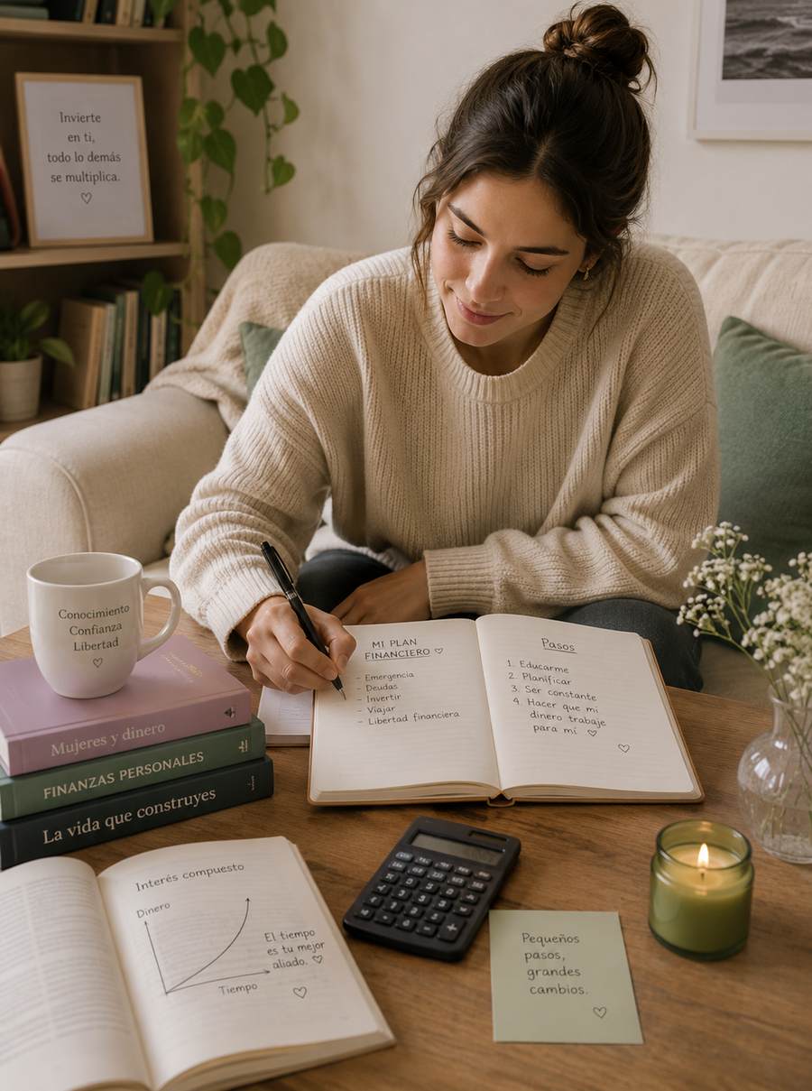 Educación financiera para mujeres: la guía definitiva para iniciar tu camino hacia la libertad económica